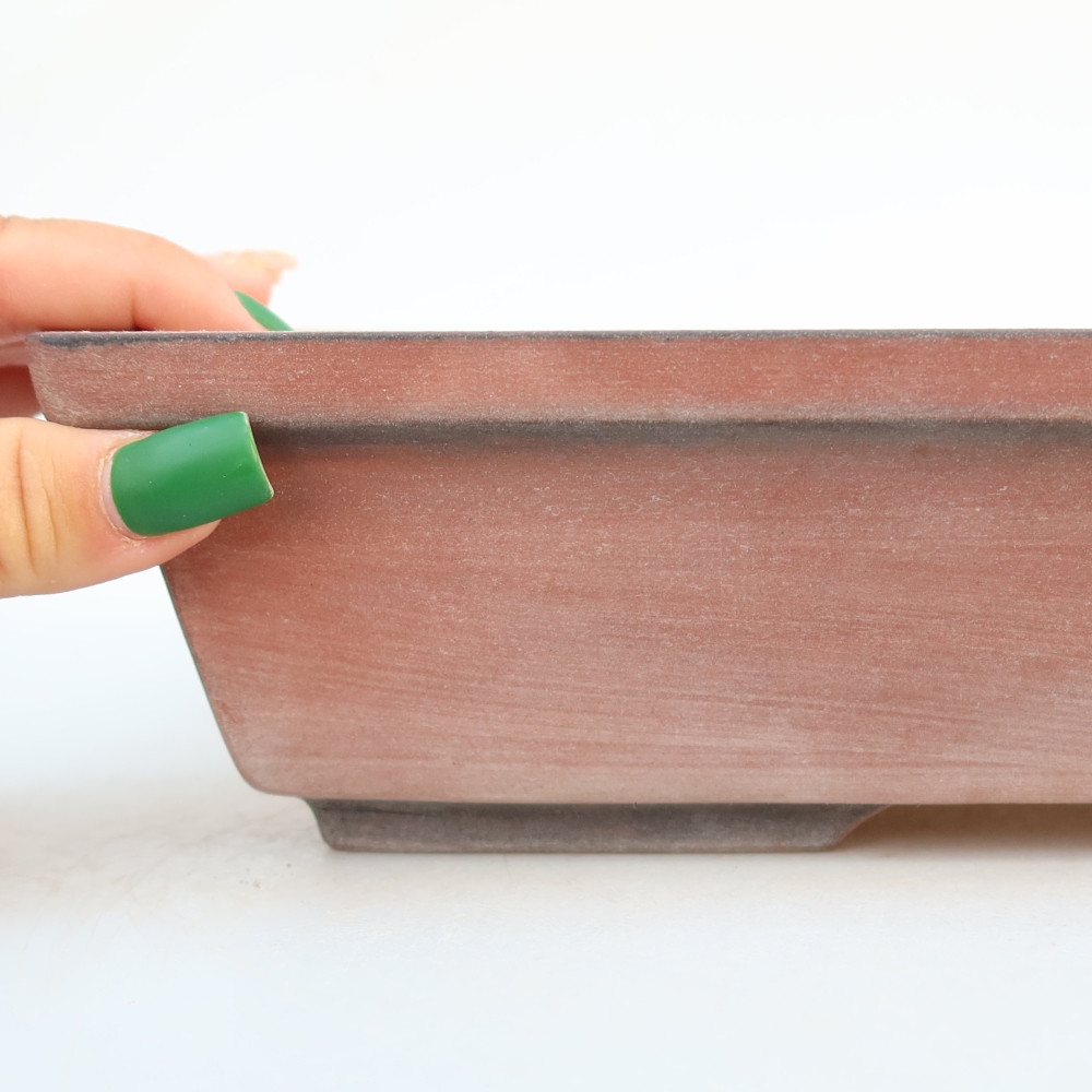 Keramická Miska  25,5 x 19 x 7 cm , barva cihlová