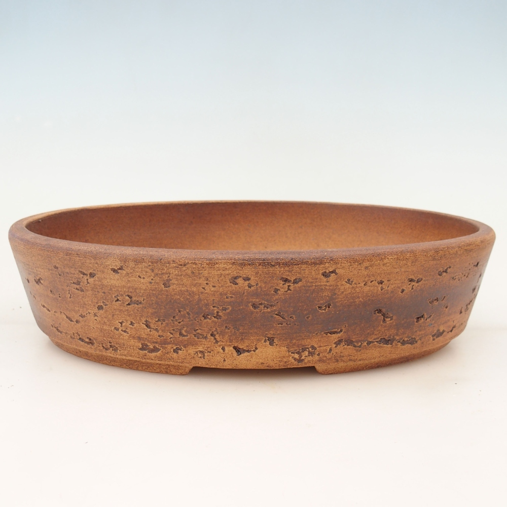 Bonsai miska 32 x 25 x 7,5 cm , barva hnědá