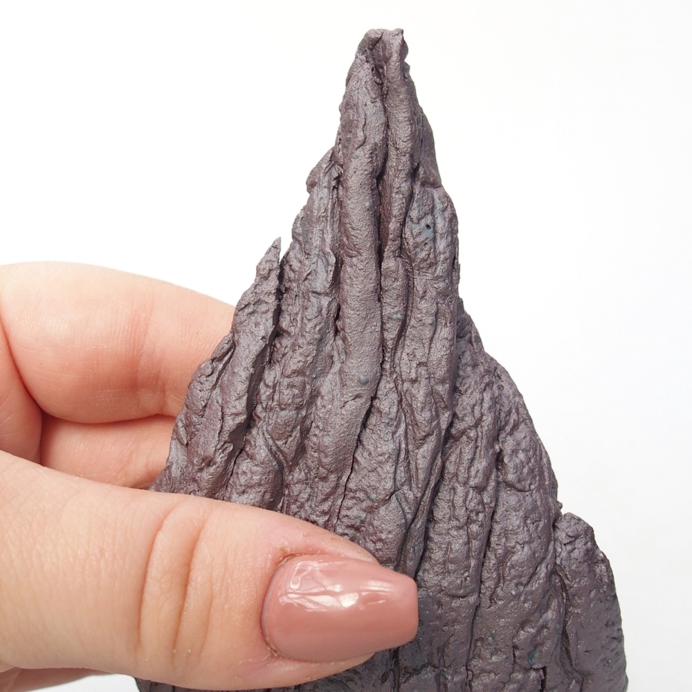 Keramická Skořápka 9,5 x 8 x 11,5 cm , barva kovová