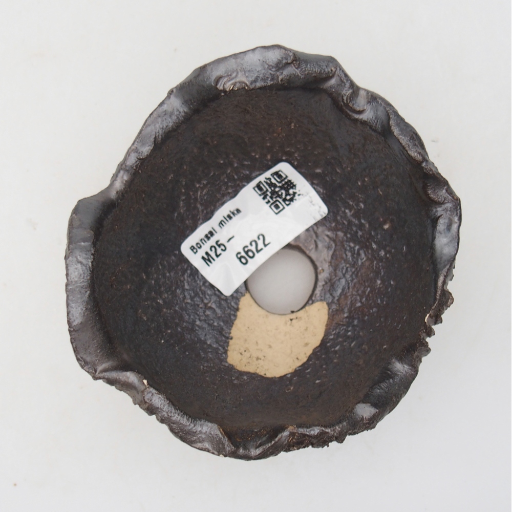 Keramická Skořápka  9 x 9 x 6 cm , barva černá