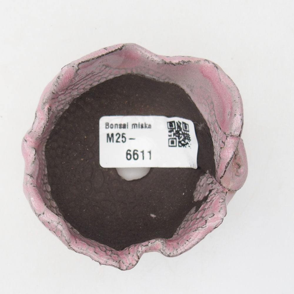 Keramická Skořápka  7 x 7 x 6,5 cm , barva fialová