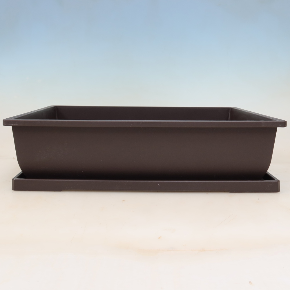Bonsai miska+podmiska plast MP-6 - 41 x 30,5 x 10 cm