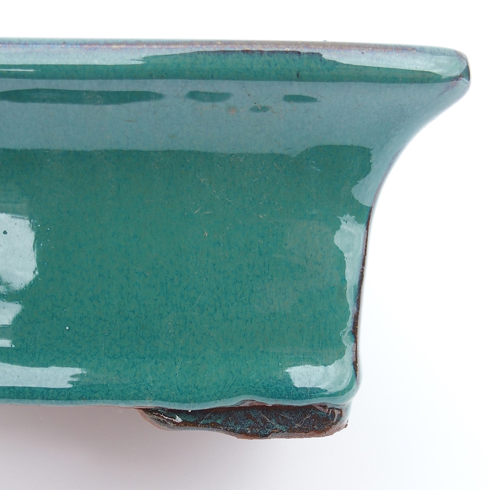 Miska 20 x 16,5 x 8 cm barva zelená