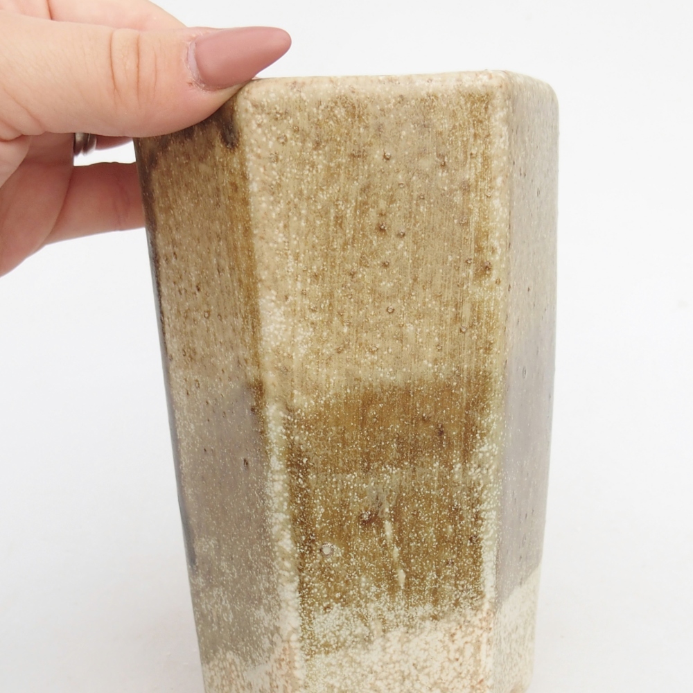 Keramická bonsai miska 10 x 8,5 x 14,5 cm, barva zelená