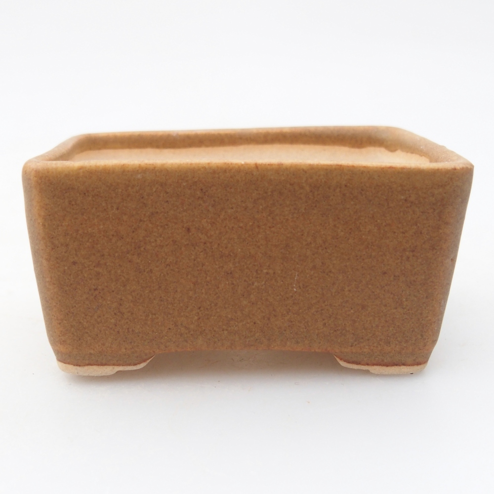 Mini bonsai miska 7 x 5 x 3,5 cm, barva hnědá