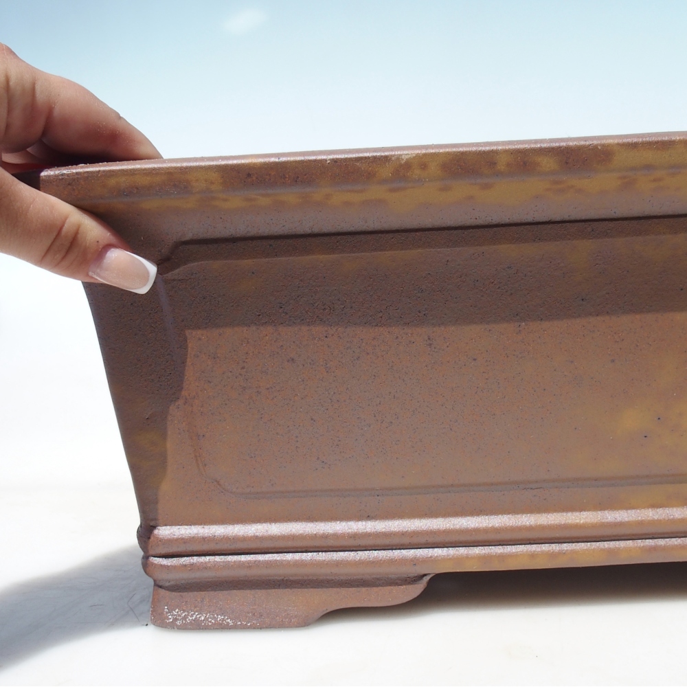 Miska 41,5 x 30 x 15,5 cm barva hnědá - POUZE OSOBNÍ ODBĚR nebo paletová přeprava