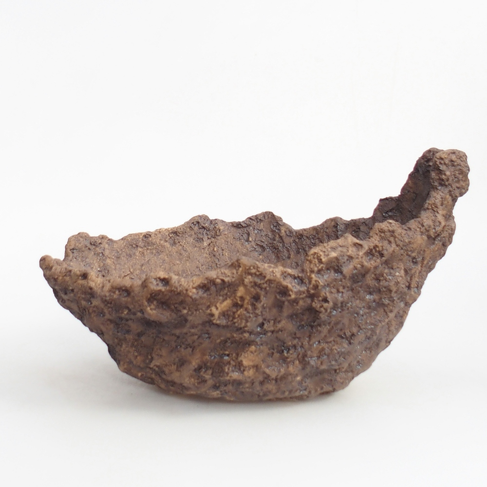 Keramická Skořápka 24 x 20 x 16,5 cm , barva hnědá