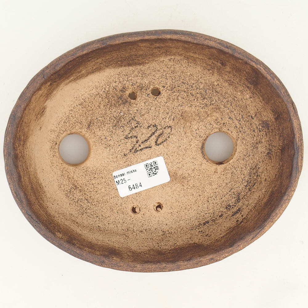 Bonsai miska 20 x 16 x 6 cm , barva hnědá