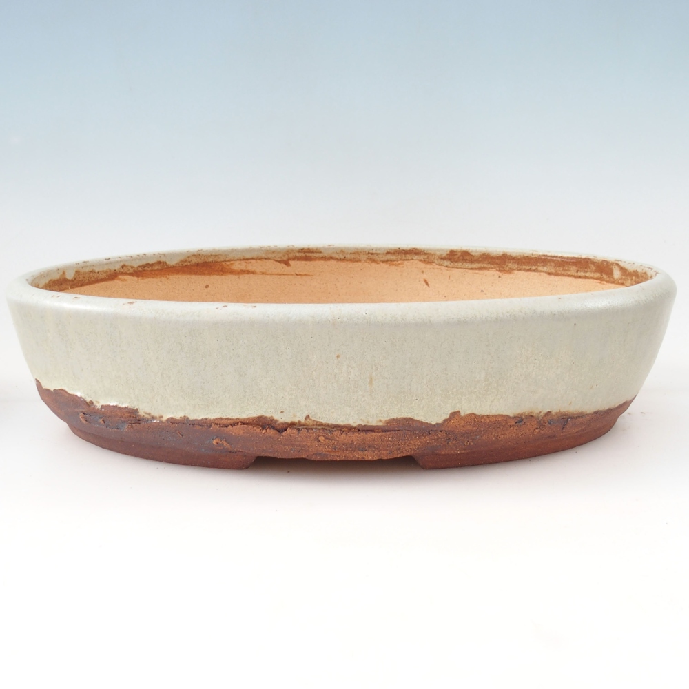 Bonsai miska 33 x 25 x 7,5cm , barva béžová