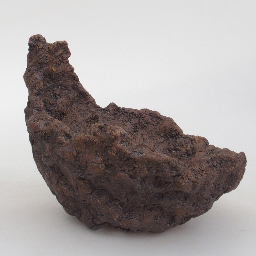 Keramická Skořápka  13 x 10,5 x 12,5 cm , barva hnědá