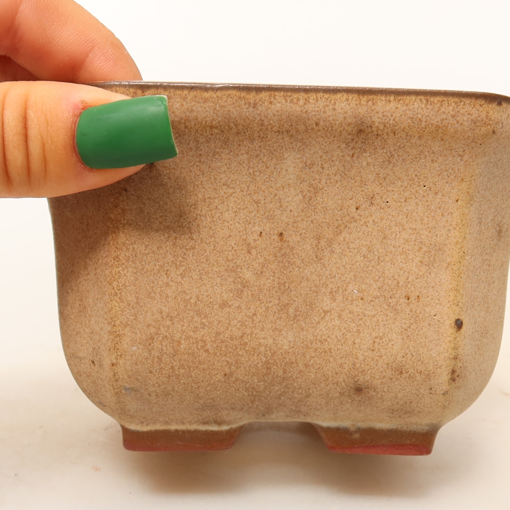 Keramická Skořápka  11,5 x 11,5 x 7 cm , barva béžová