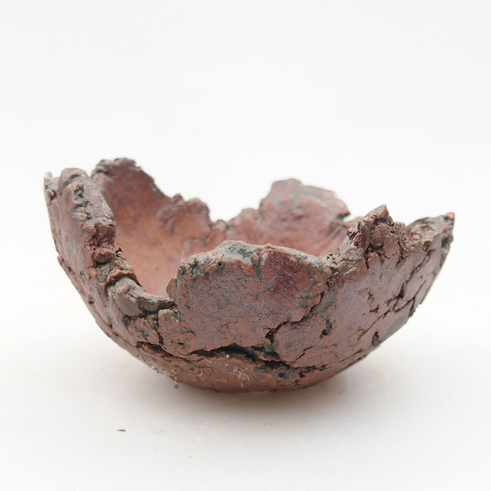 Keramická Skořápka  9 x 9 x 5 cm , barva zelená