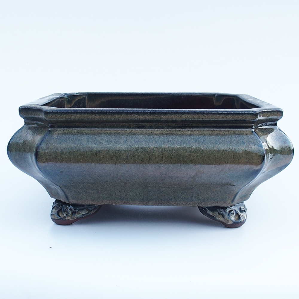 Miska 28 x 28 x 12,5 cm barva šedá