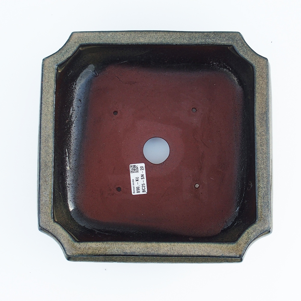 Miska 28 x 28 x 12,5 cm barva šedá