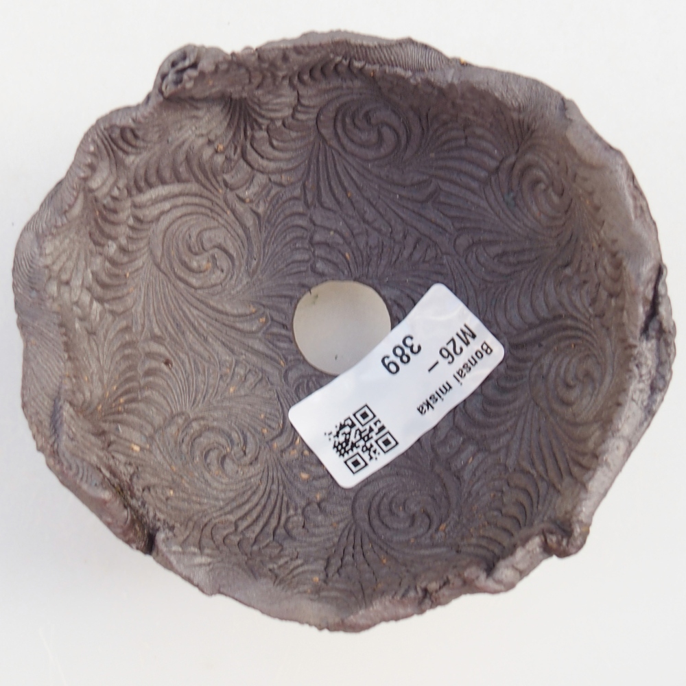 Keramická Skořápka 10 x 9 x 7 cm , barva kovová