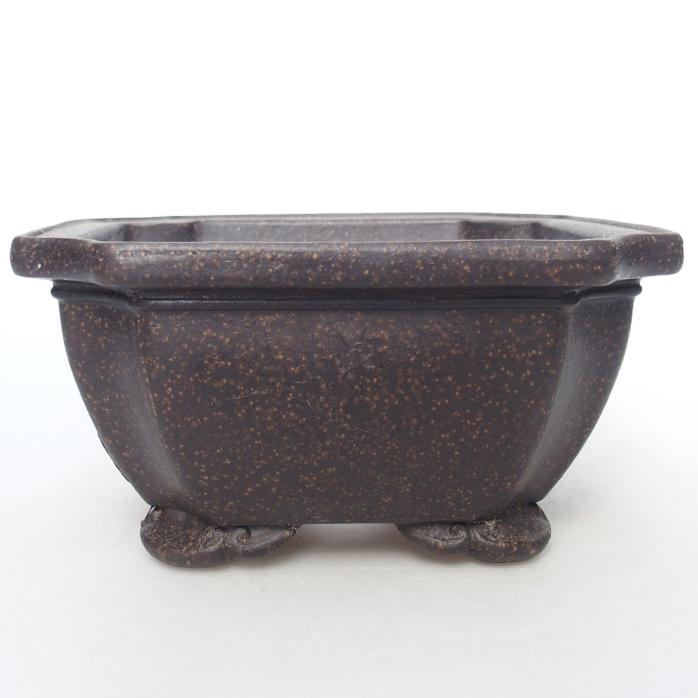 Miska 13,5 x 13,5 x 7 cm barva hnědookrová