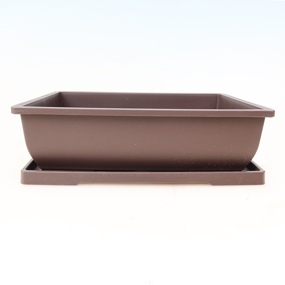 Bonsai miska+podmiska plast MP-5 - 28 x 21 x 9 cm
