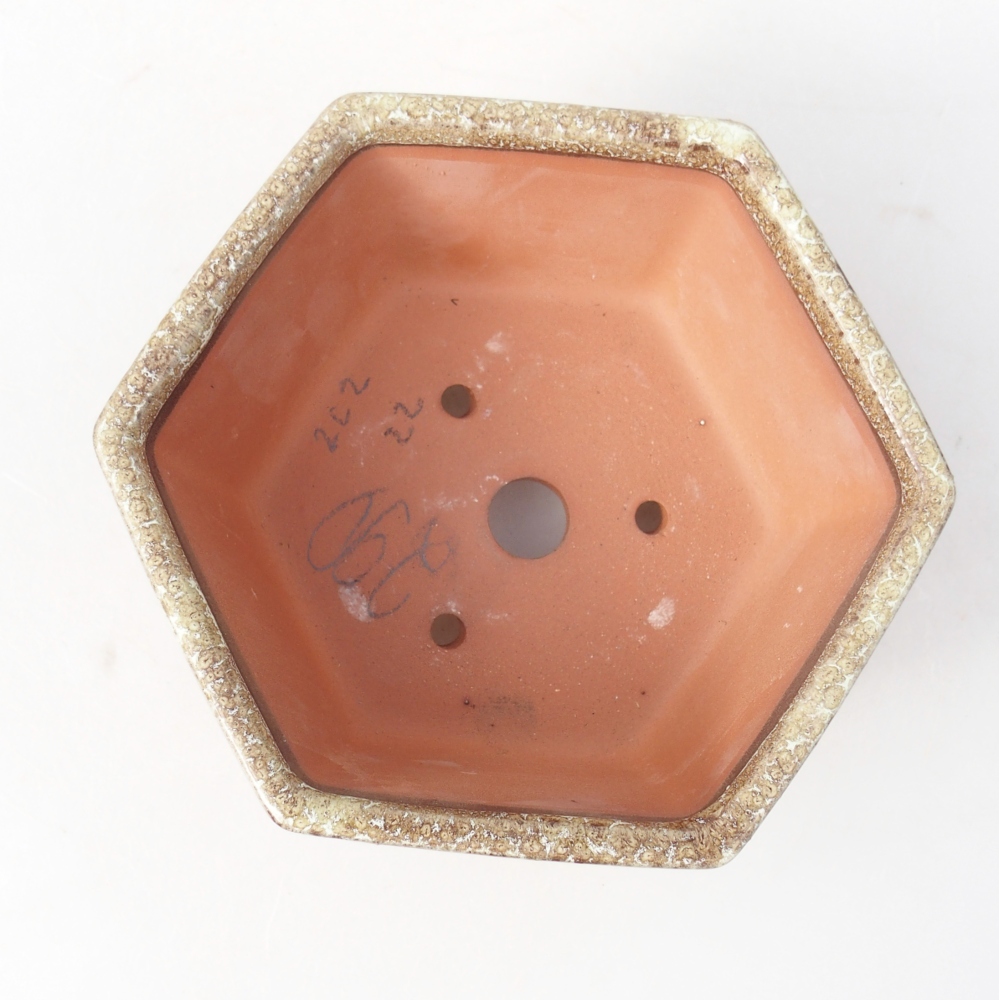 Miska 15,5 x 14 x 6,5 cm barva vínovohnědá