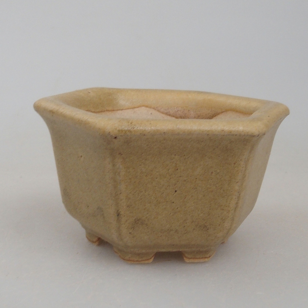 Mini bonsai miska 5 x 4,5 x 3 cm, barva hnědá