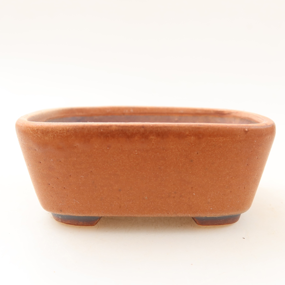 Keramická bonsai miska 10 x 8,5 x 4 cm, barva růžová