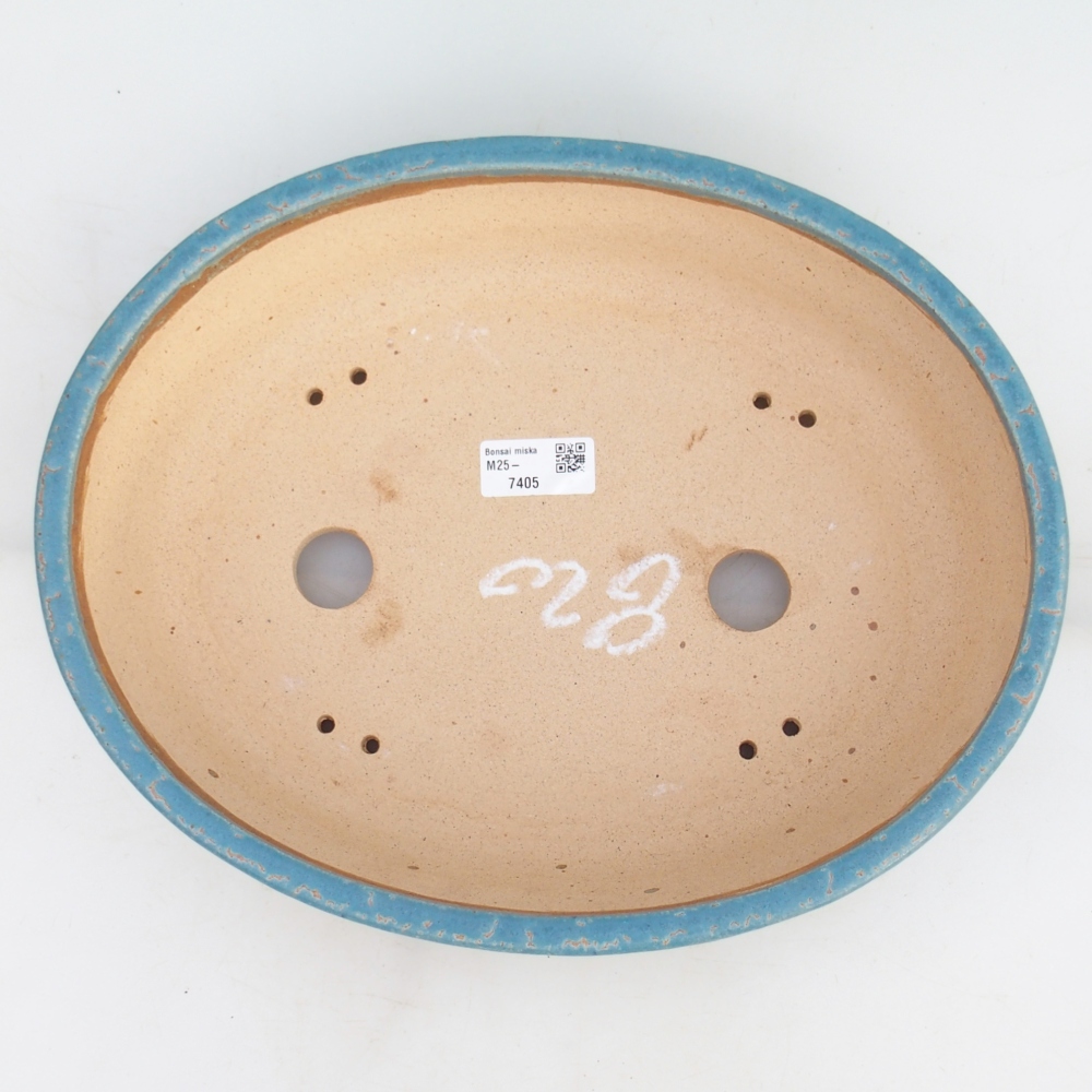 Bonsai miska 32,5 x 26 x 8,5 cm , barva modrá