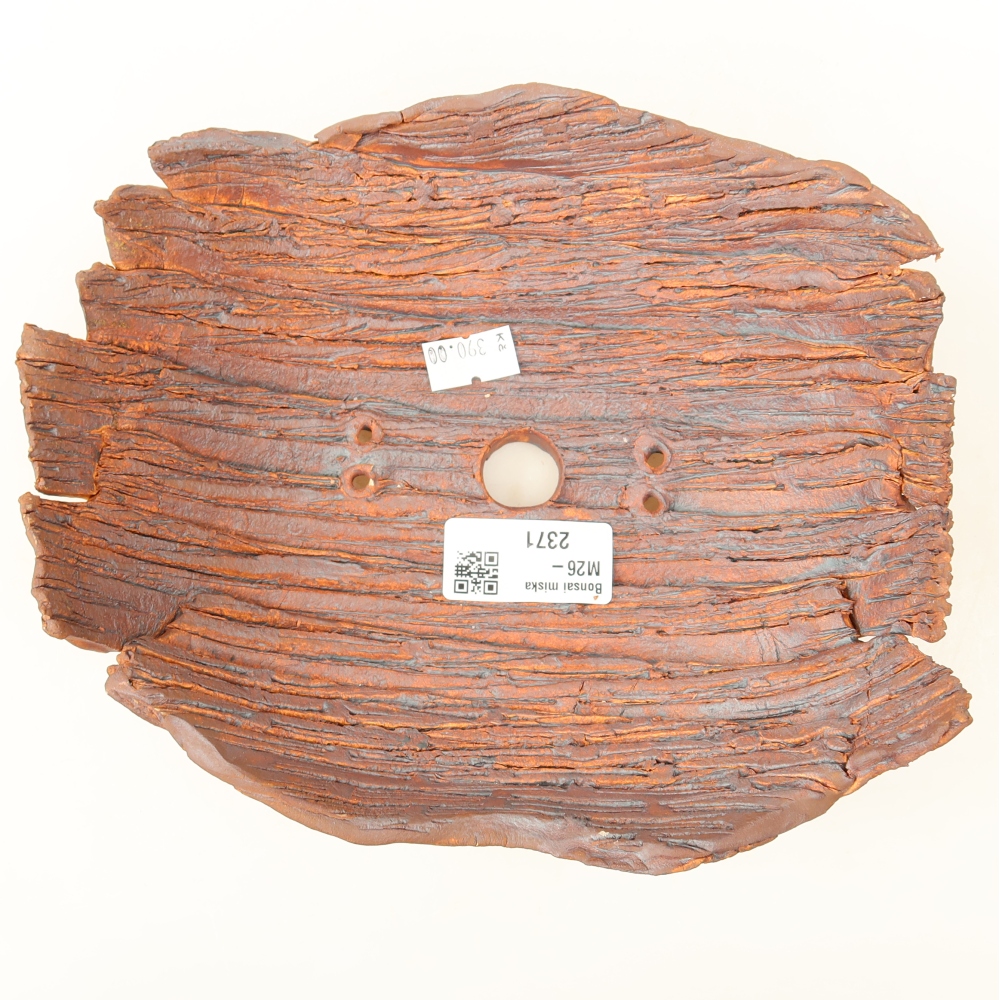 Keramická Skořápka  20 x 17 x 7,5 cm , barva hnědá