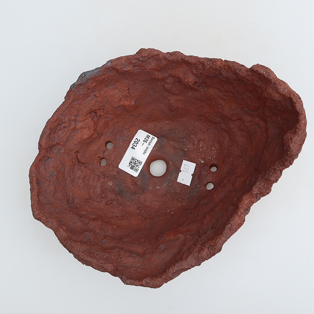 Keramická Skořápka 20 x 17 x 12,5 cm , barva hnědá