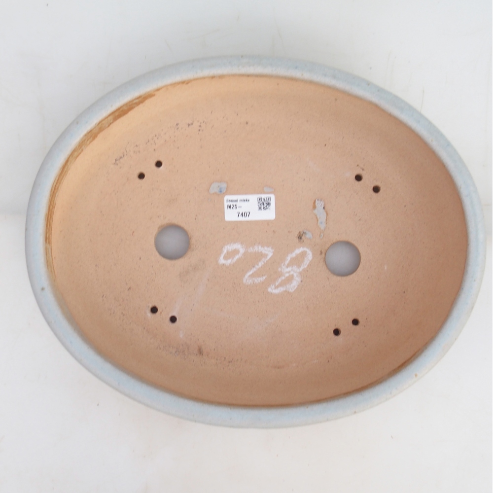 Bonsai miska 32,5 x 26,5 x 8,5 cm , barva béžová