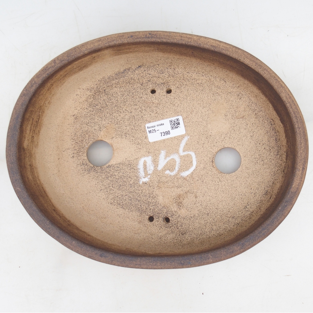 Bonsai miska 28,5 x 22,5 x 7 cm , barva hnědá