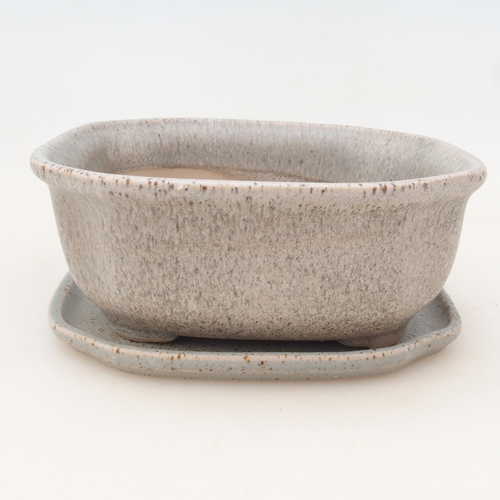Bonsai miska + podmiska H31 - béžová