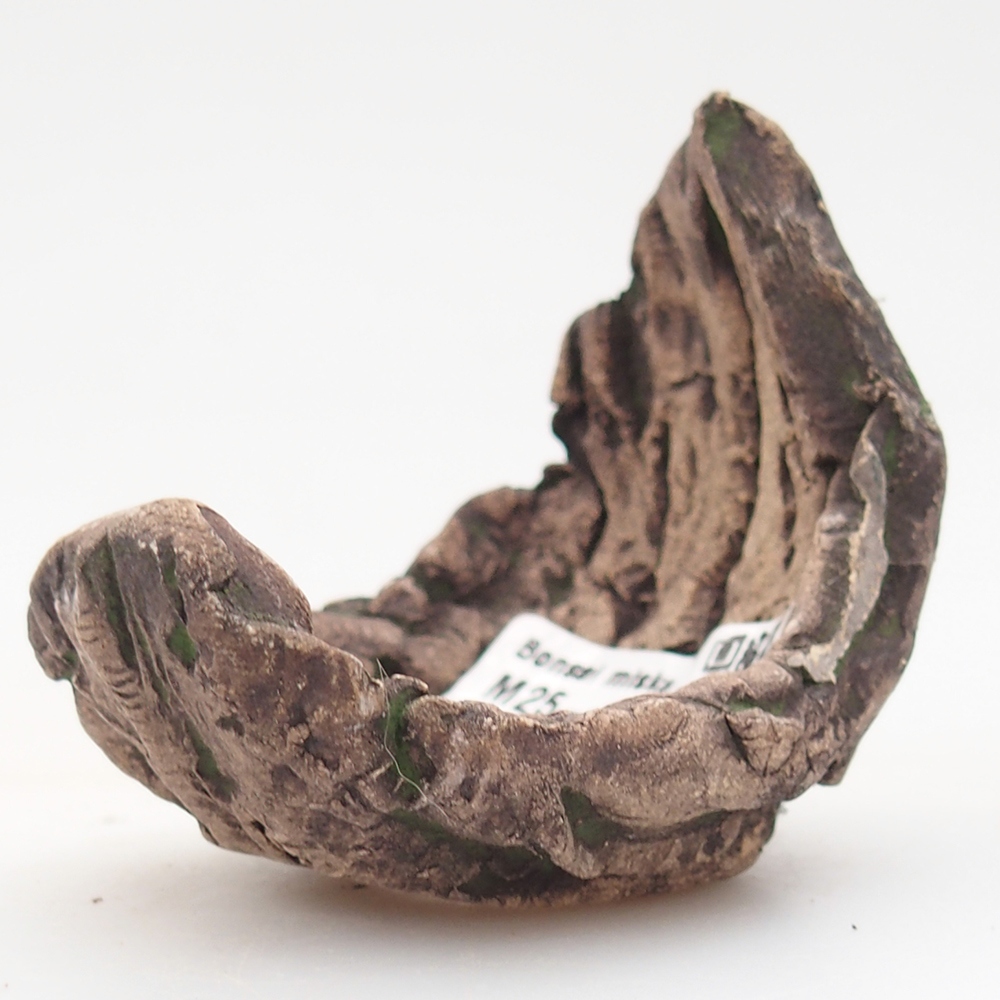 Keramická Skořápka  6,5 x 5,5 x 6 cm , barva zelená