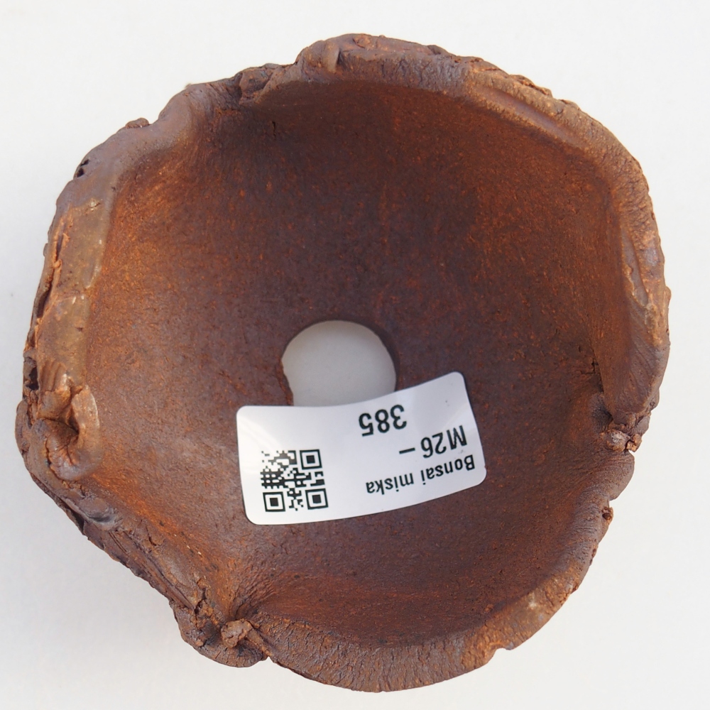 Keramická Skořápka 8,5 x 8,5 x 6,5 cm , barva hnědá