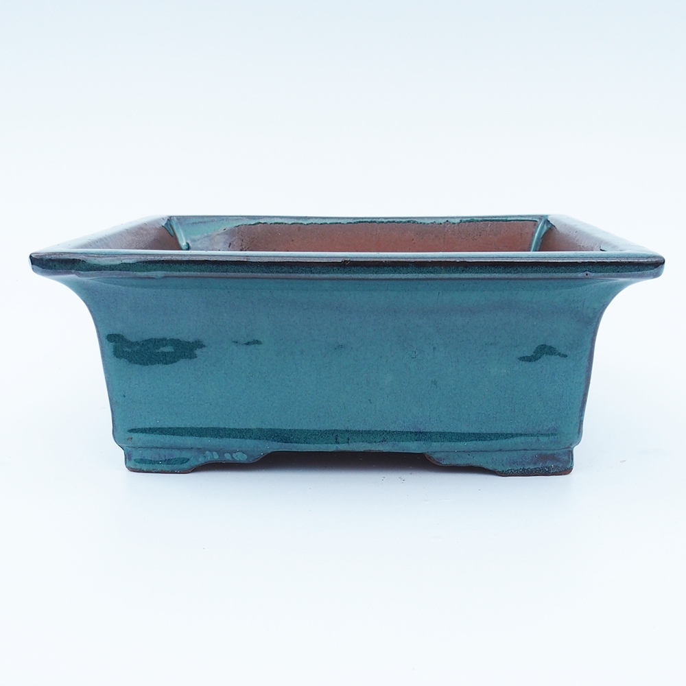 Miska 26 x 21,5 x 10 cm barva modrozelená