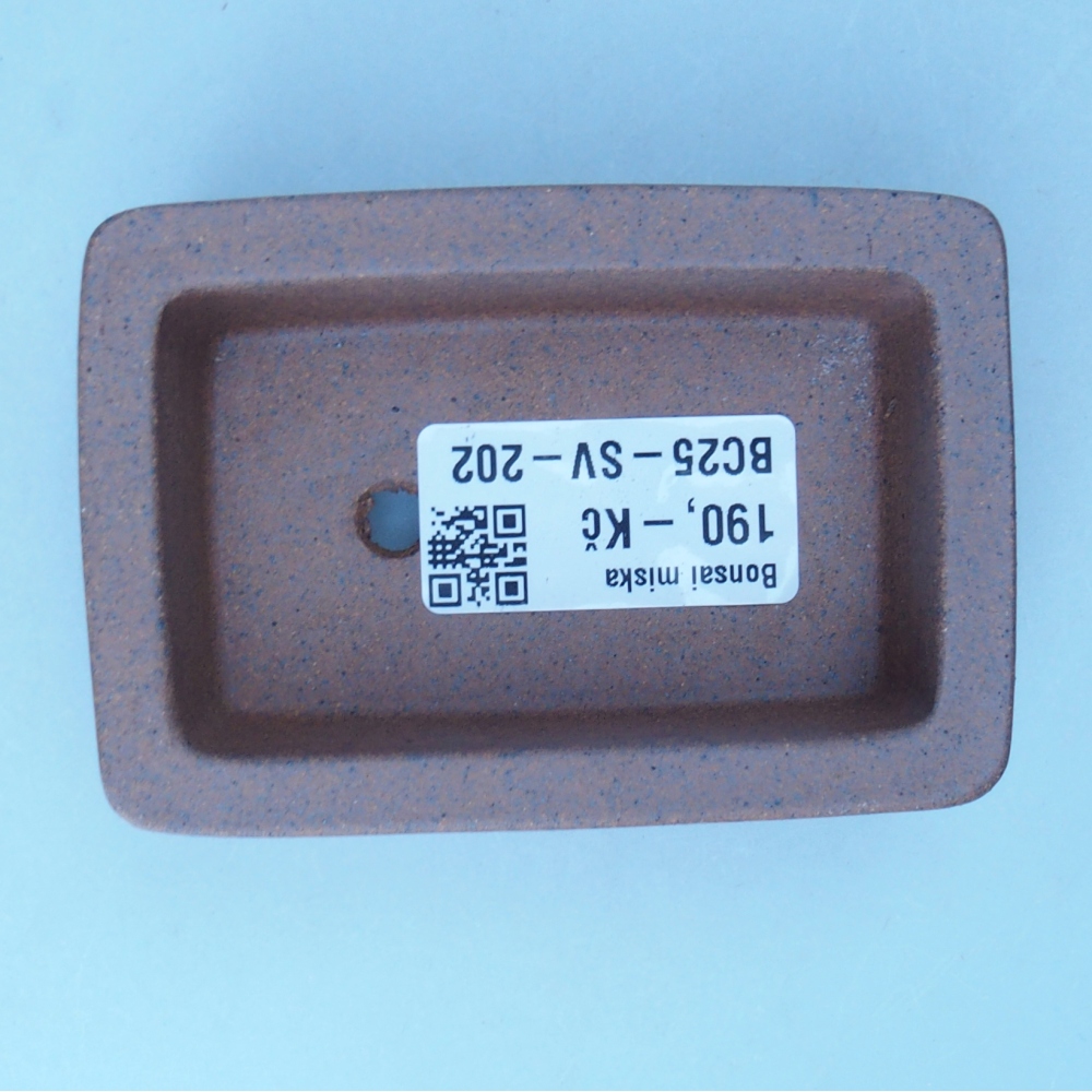 Miska 9 x 6 x 3 cm barva hnědá