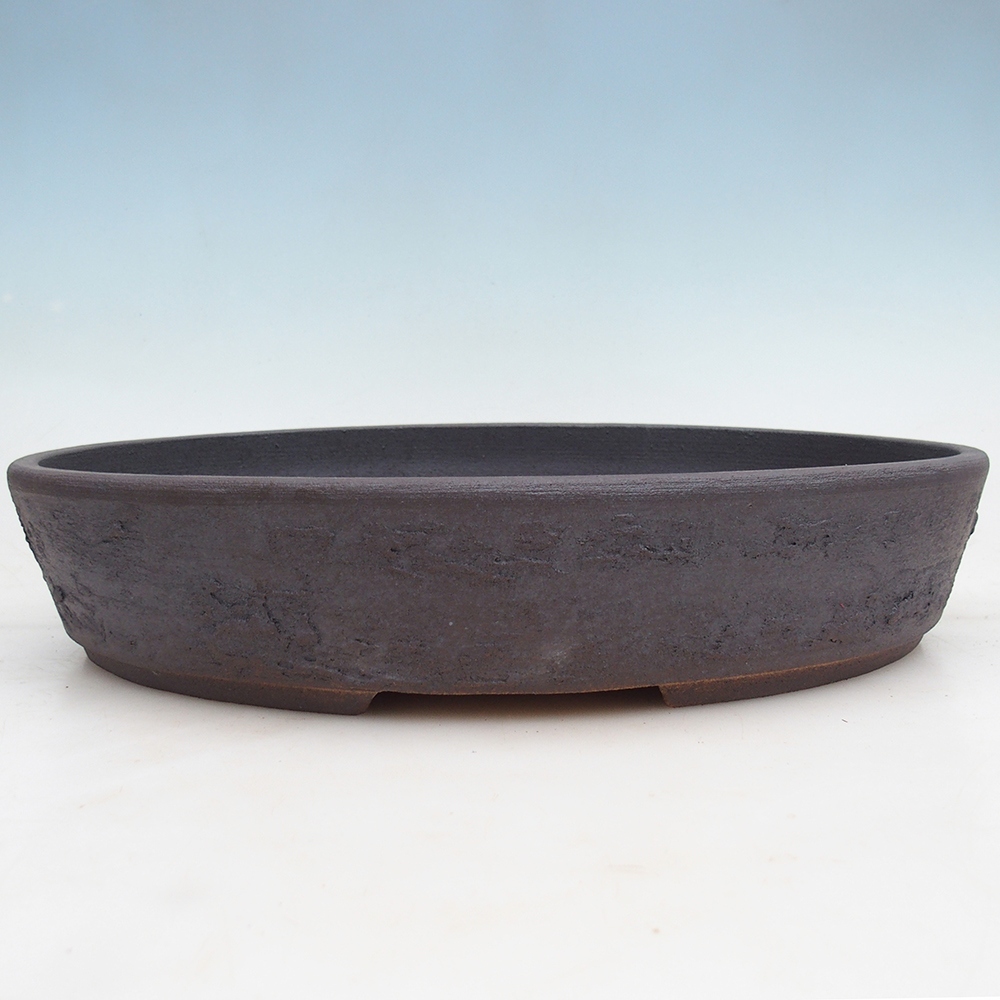 Bonsai miska 38,5 x 30,5 x 7,5 cm , barva hnědá