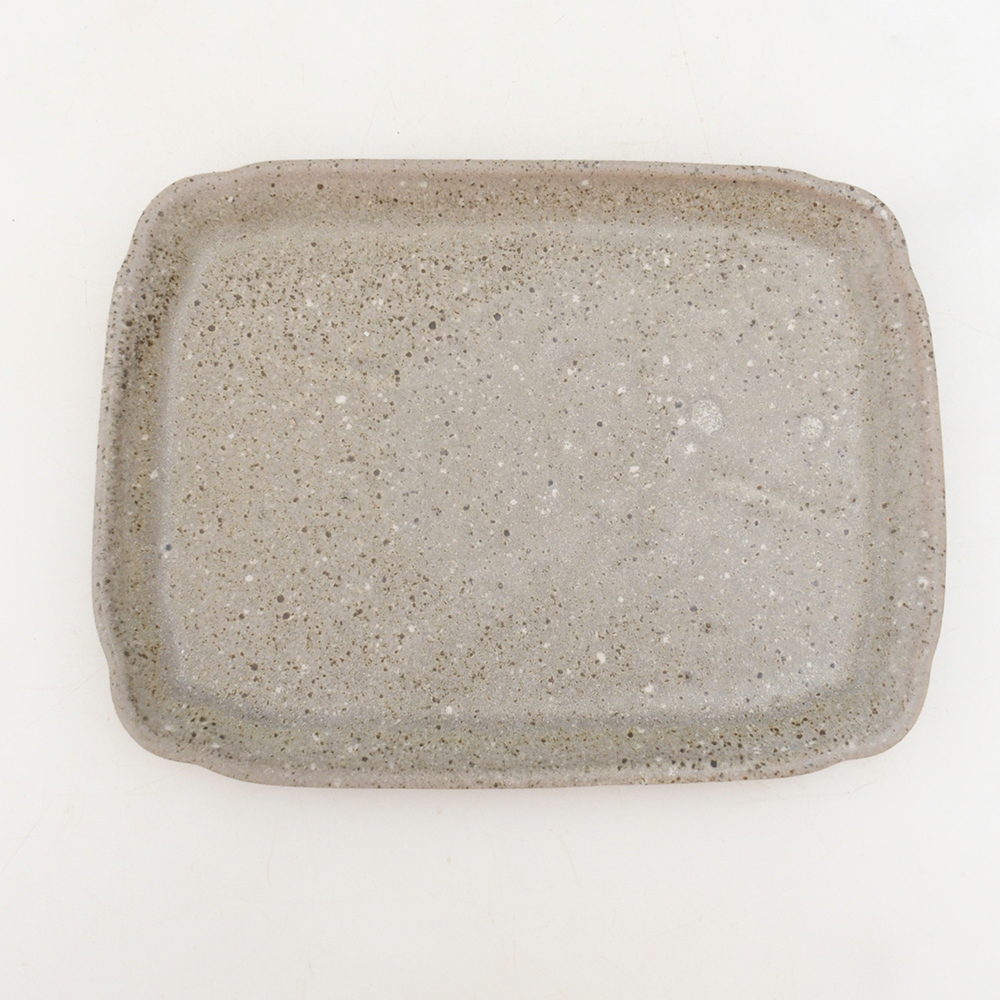 Keramická podmiska H50 - 18 x 13 x 1 cm - béžová
