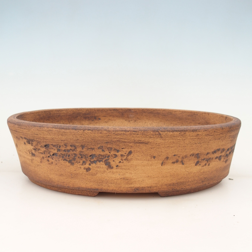 Bonsai miska 32,5 x 25 x 8 cm , barva hnědá