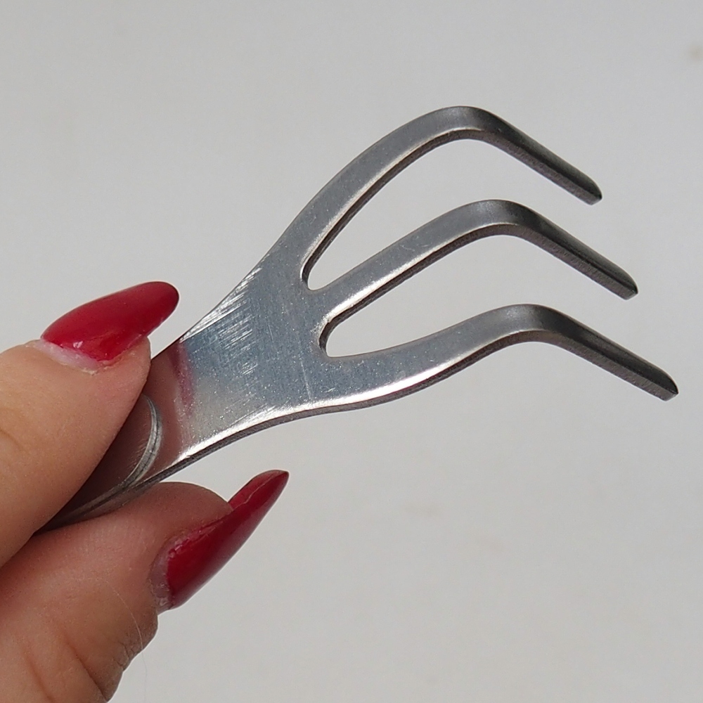 Drapák a pinzeta 22 cm - nerez