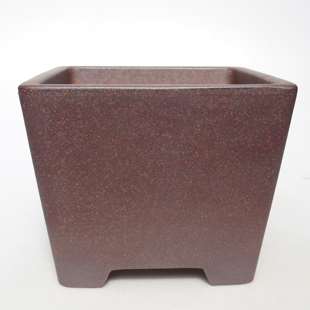 Miska 14 x 14 x 11 cm barva hnědá