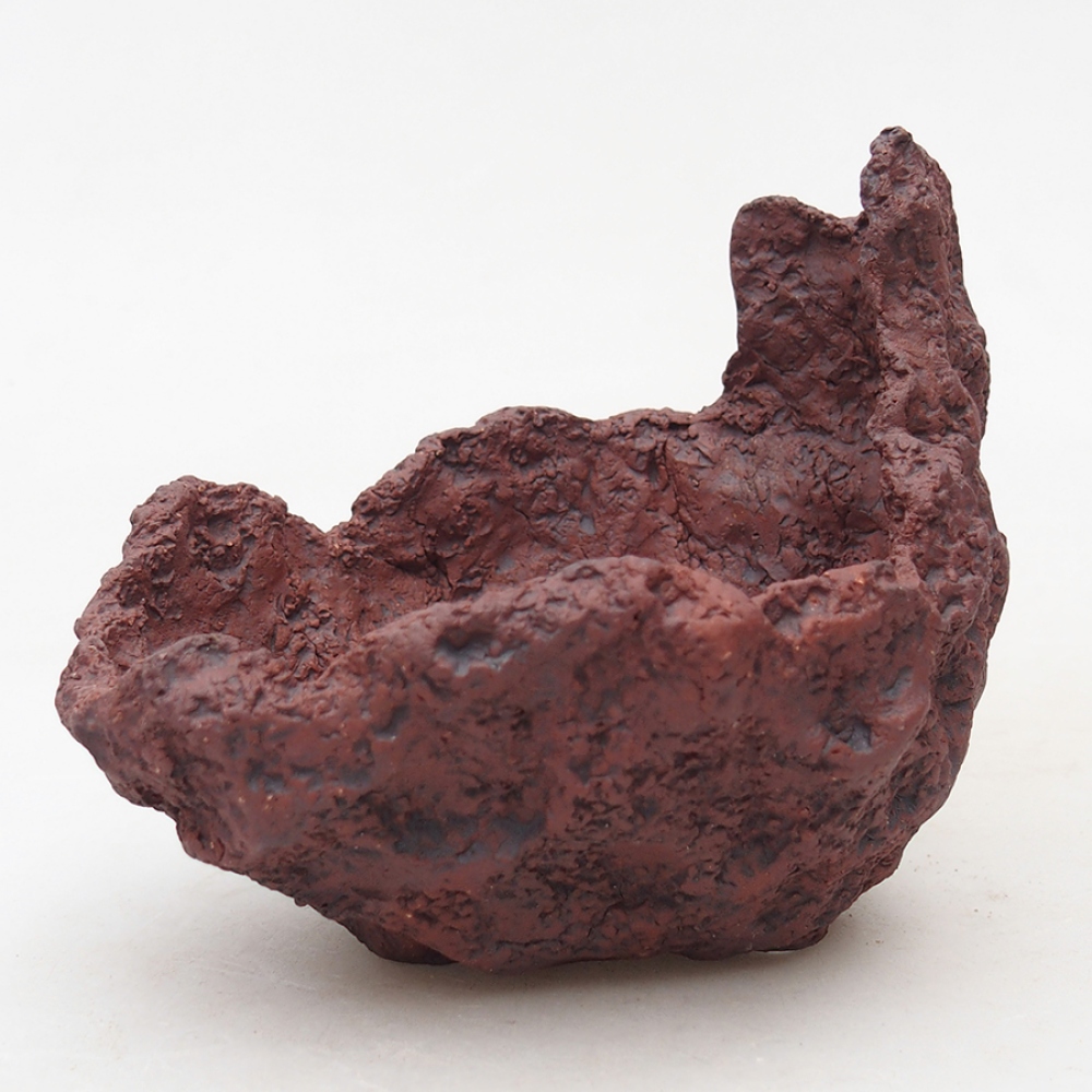 Keramická Skořápka  10 x 9 x 9 cm , barva hnědá