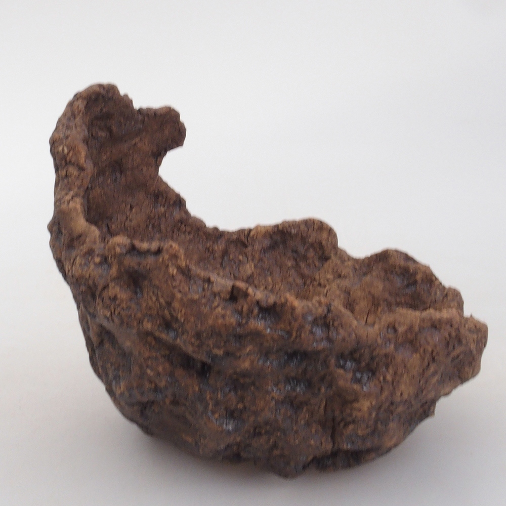 Keramická Skořápka  9 x 9 x 9 cm , barva hnědá