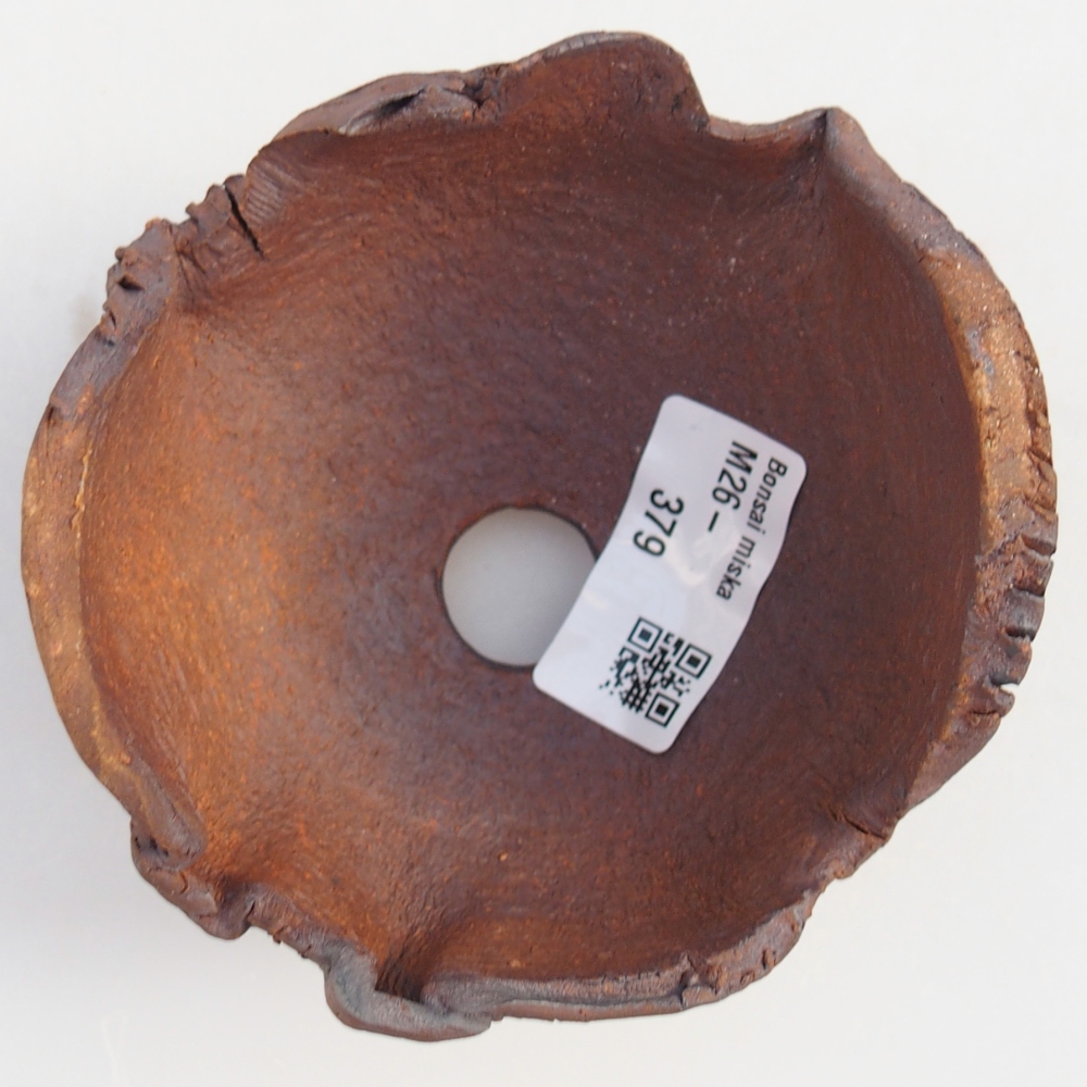 Keramická Skořápka 10 x 9,5 x 7 cm , barva hnědá