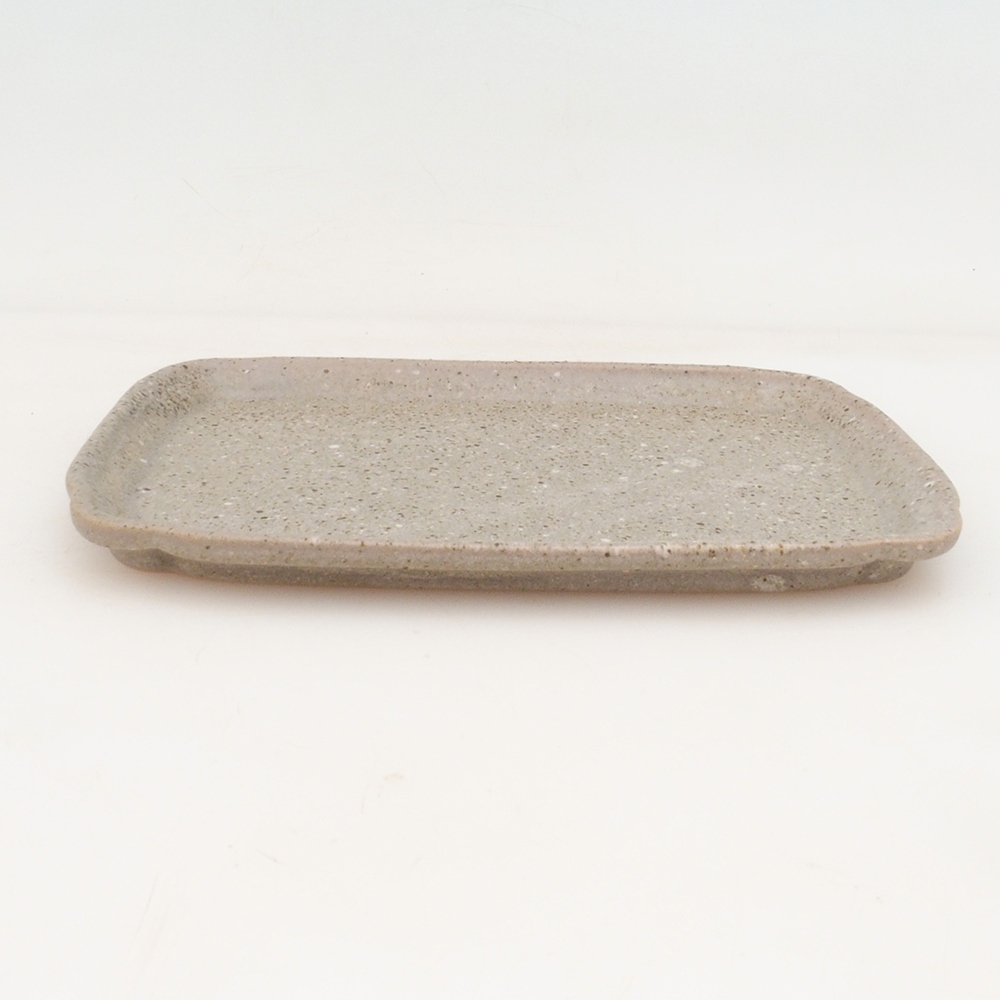 Keramická podmiska H50 - 18 x 13 x 1 cm - béžová