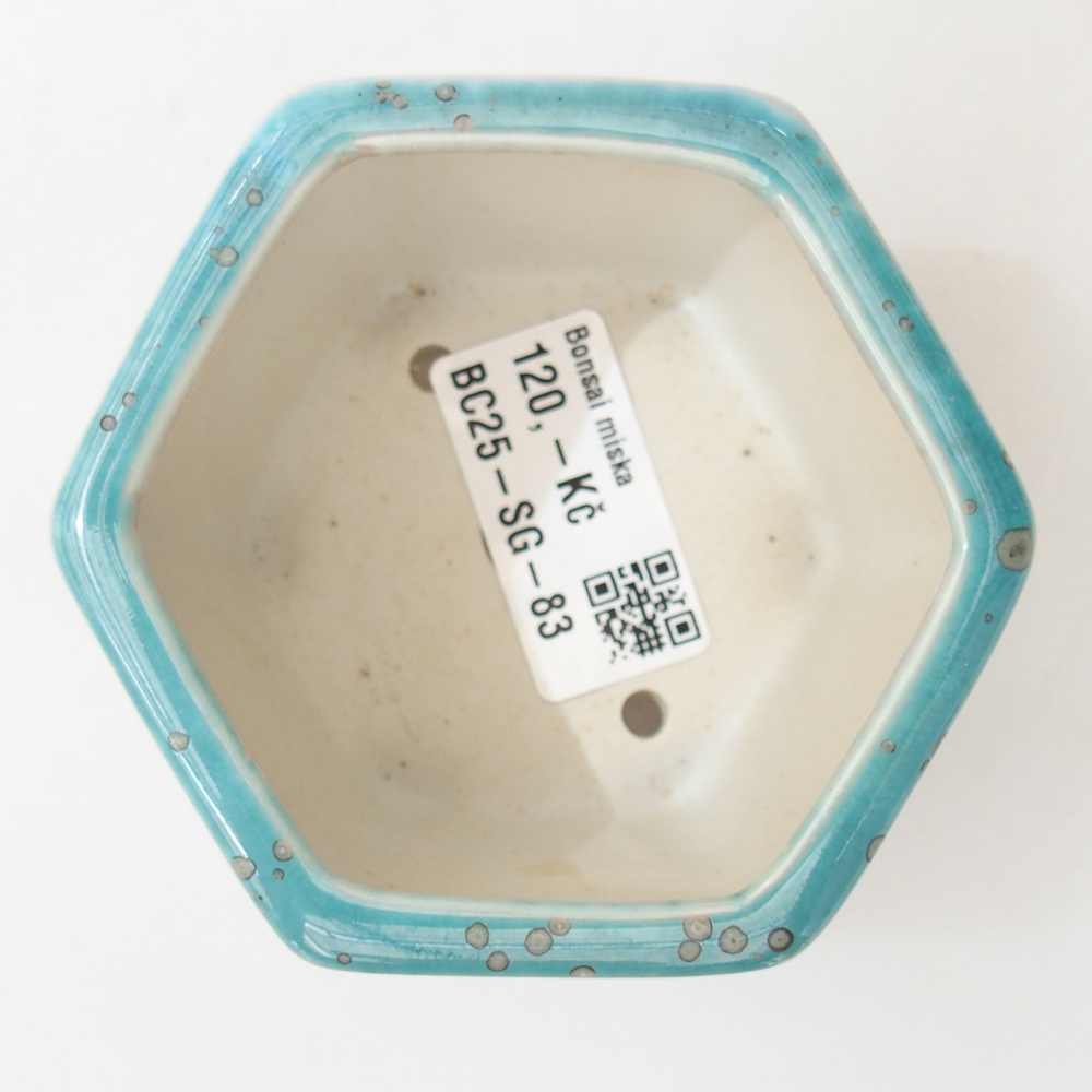 Miska 8,5 x 8 x 5 cm barva modrá
