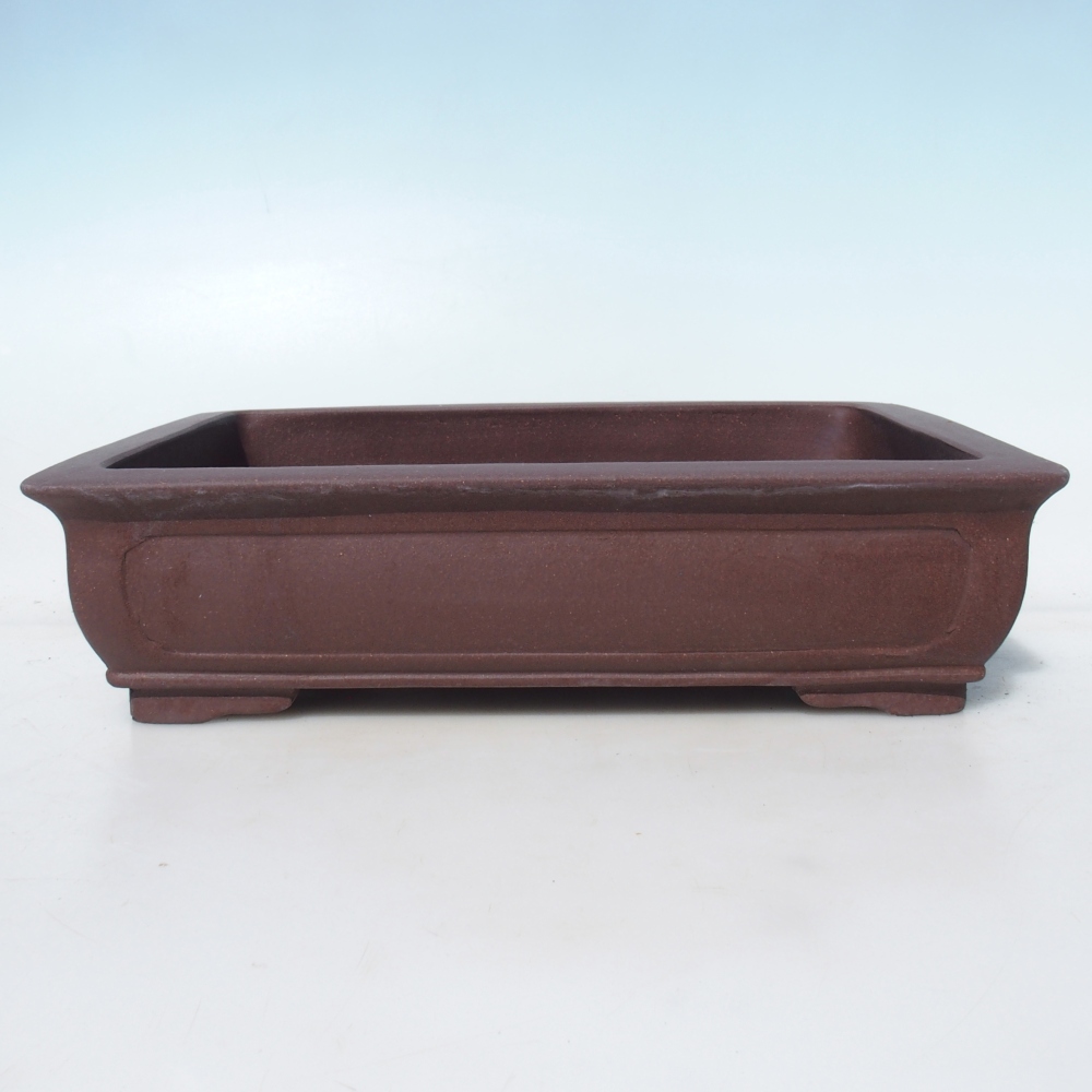 Bonsai miska 34,5 x 25,5 x 8,5 cm berva hnědá