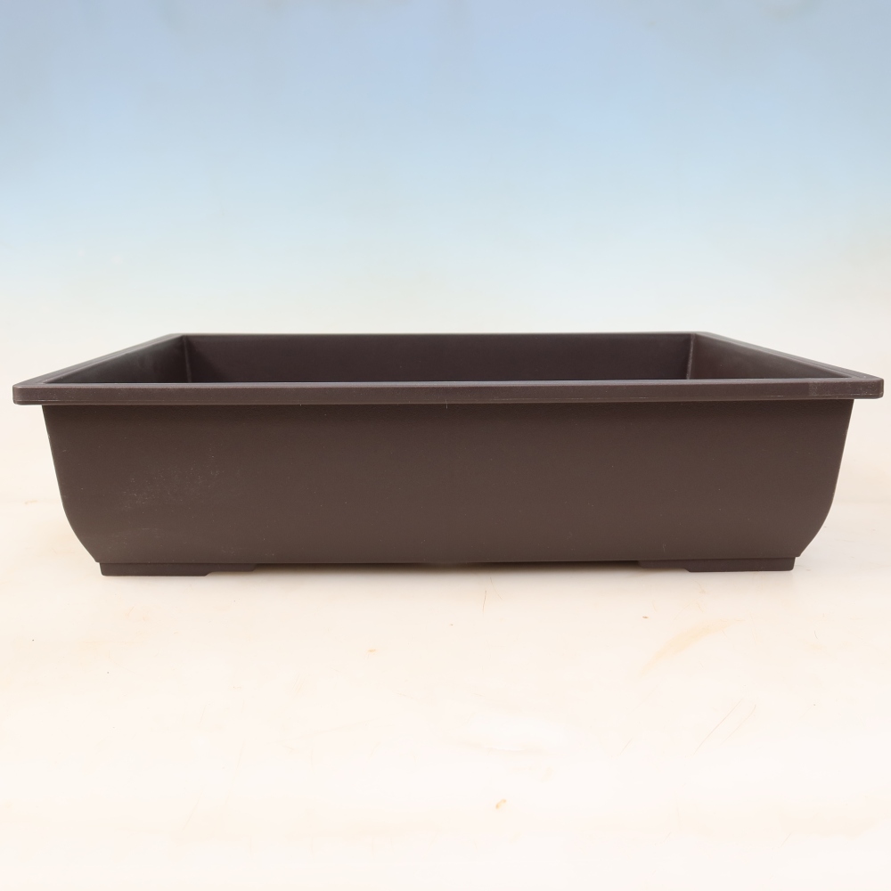 Bonsai miska plast MP-6 hnědá - 41 x 30,5 x 10 cm