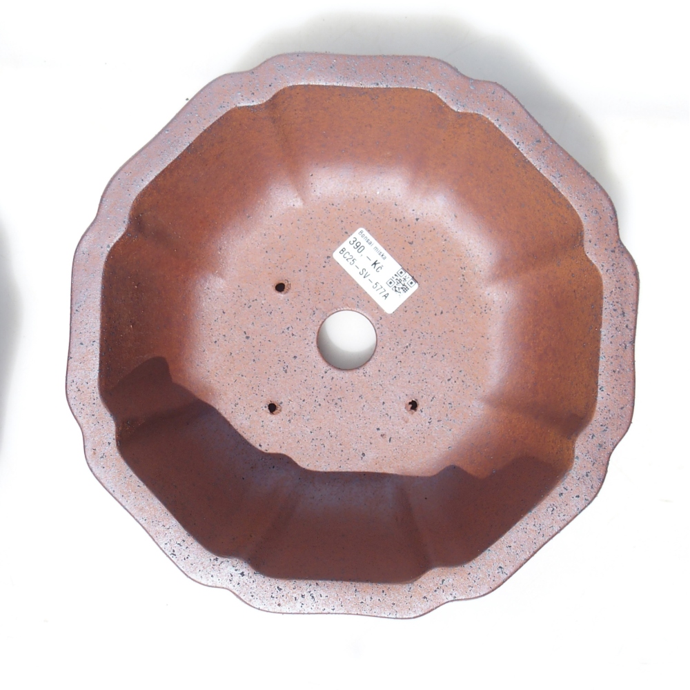 Miska 23,5 x 23,5 x 8,5 cm barva hnědá 
