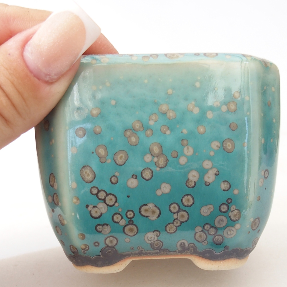 Miska 7 x 7 x 6 cm barva modrá