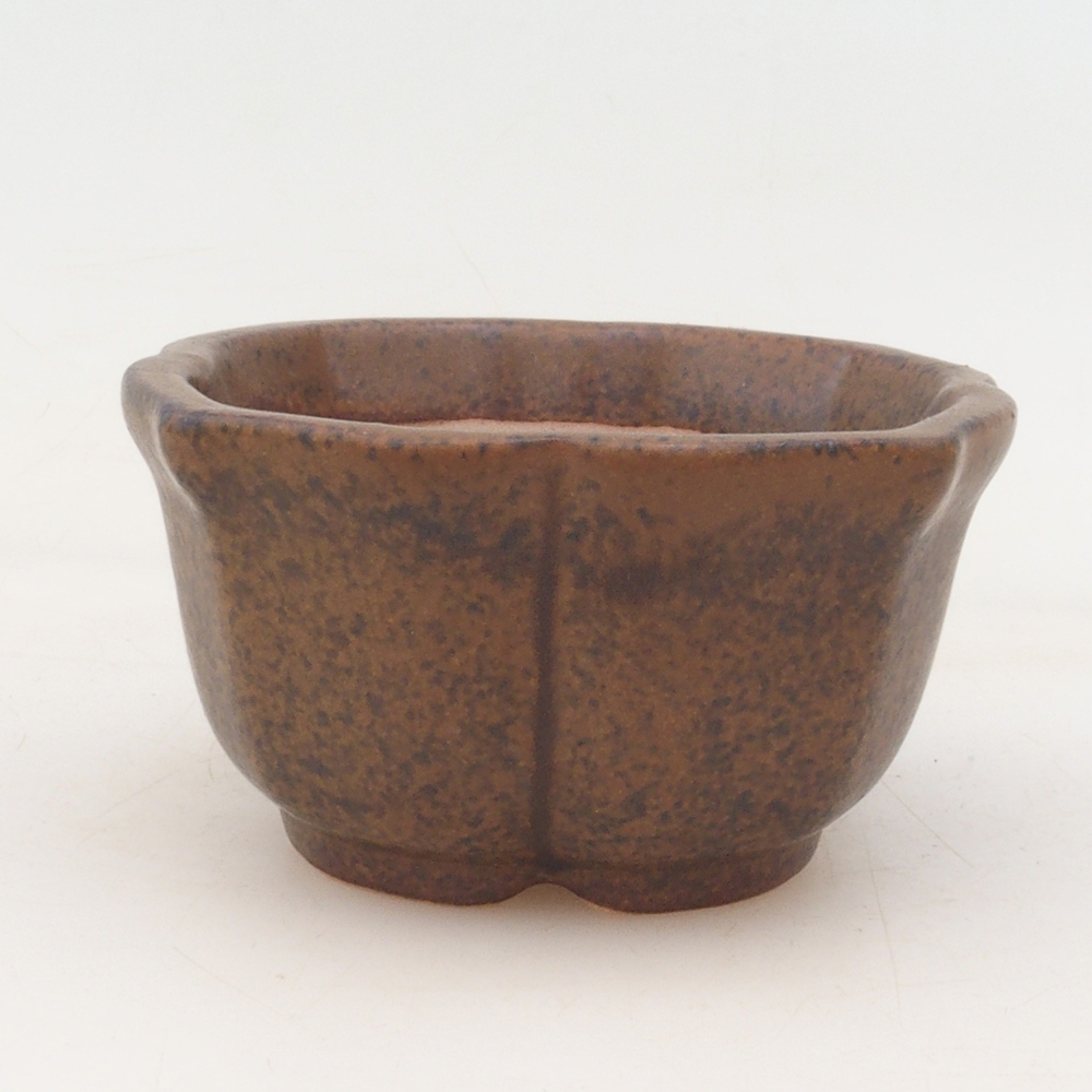 Bonsai miska H95 - 7,5 x 7,5 x 4 cm - hnědá