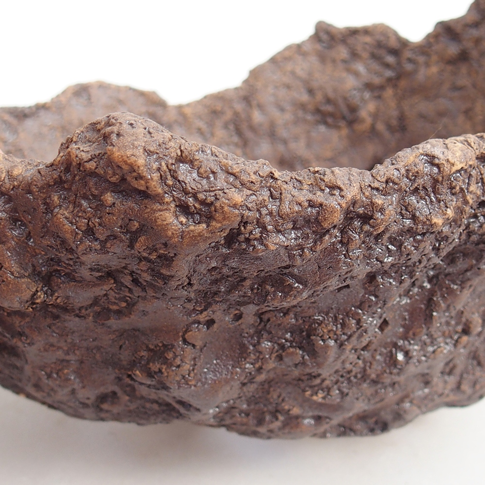 Keramická Skořápka 19 x 16 x 16 cm , barva hnědá